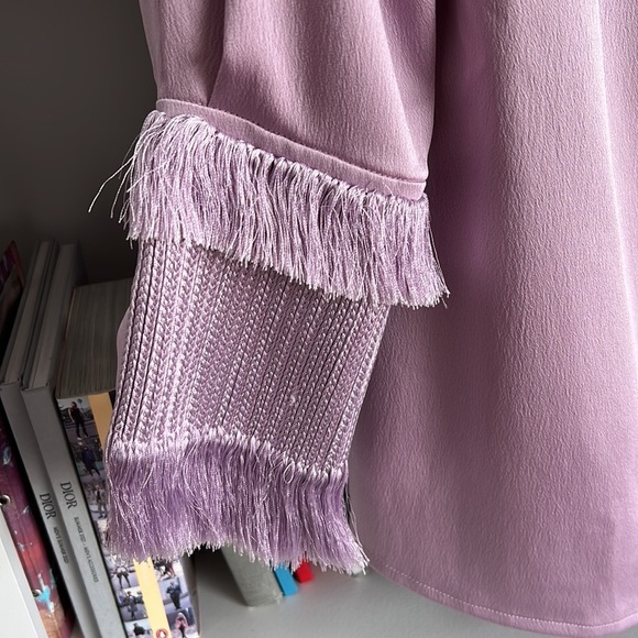 Stunning satin crepe blouse - Picture 3 of 9